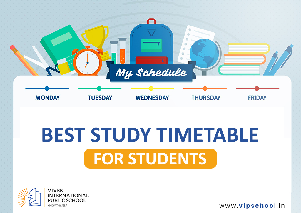 Study Timetable for Students